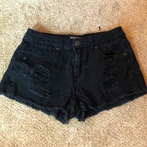 Size 9 Black Mudd shorts